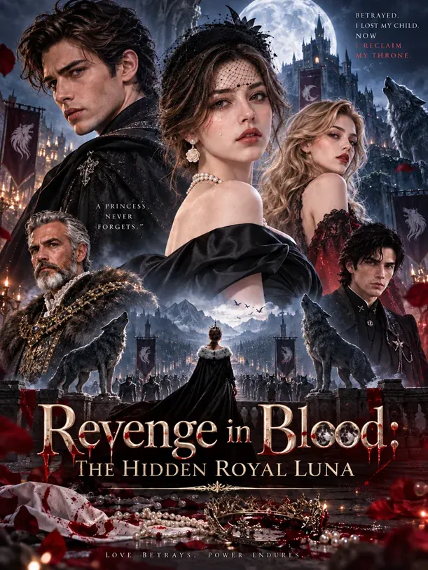 REVENGE IN BLOOD THE HIDDEN ROYAL LUNA poster