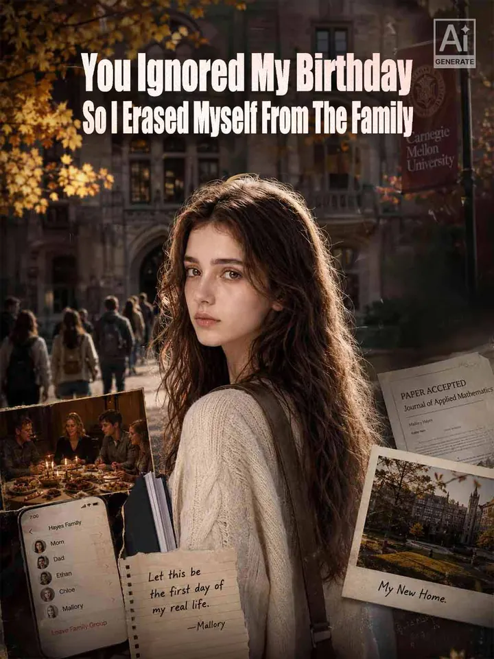 You Ignored My Birthday So I Erased Myself From The Family poster